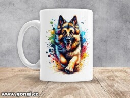 Hrnek - 0218 - Německý ovčák - German Shepherd